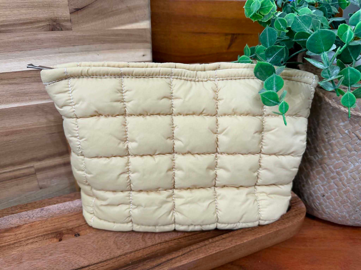Puffer Makeup Bag