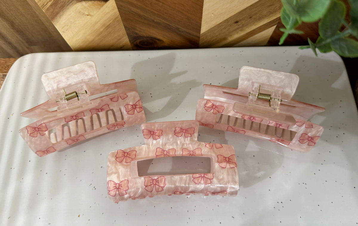 Resin Hair Clips